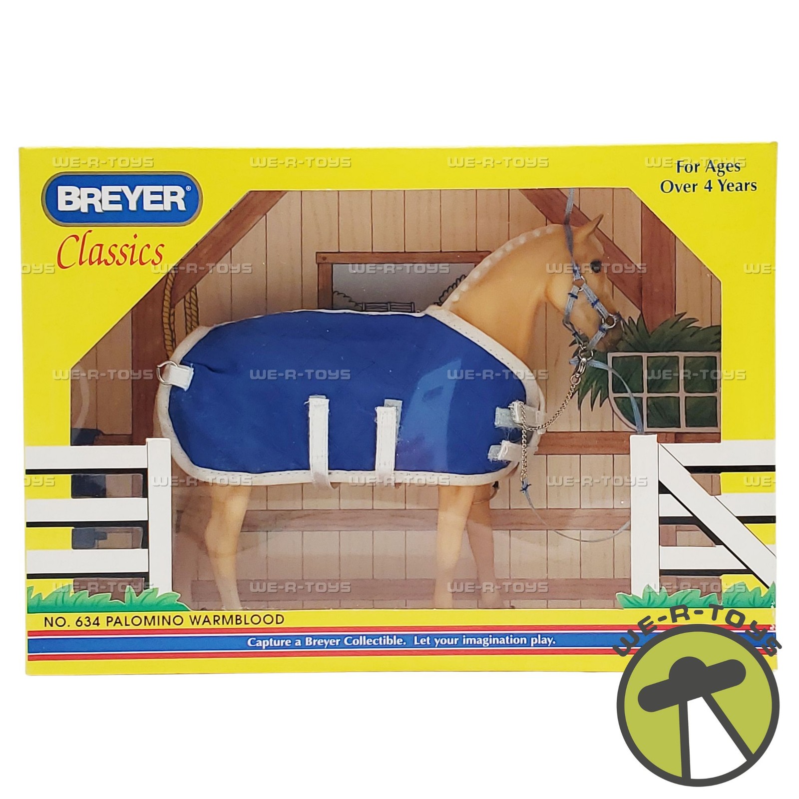 Breyer Palomino Warmblood Horse Figure 1997 Reeves Item No. 634
