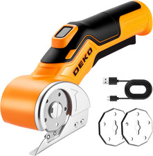 Cordless Electric Scissors Cardboard Cutter: 4V 2000Mah Electric Box Cutter, Re