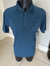 Rory McIlroy Signed Oakley Golf Polo Shirt At Holywood Golf Club 13th July 2012
