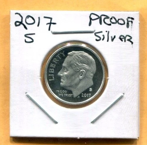 Gem 2017-S Proof Ultra-Cameo Silver Roosevelt Dime - Free Shipping