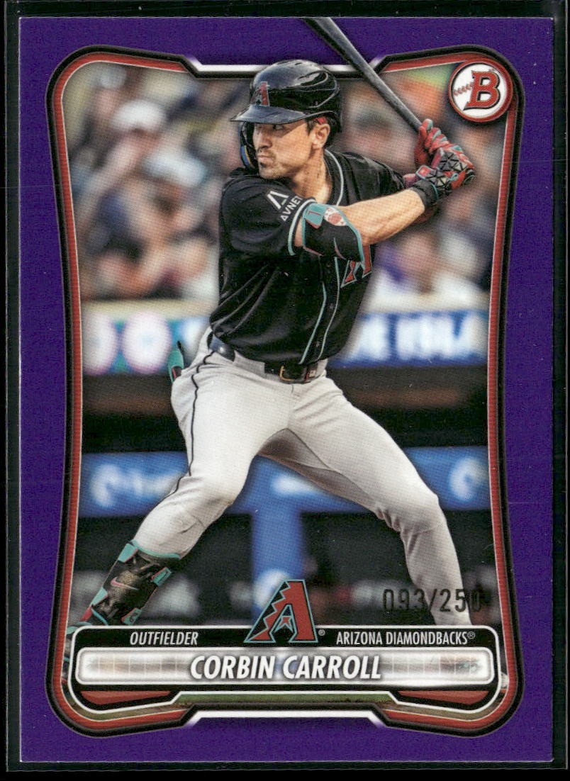 2026 Bowman #80 Corbin Carroll Purple #/250
