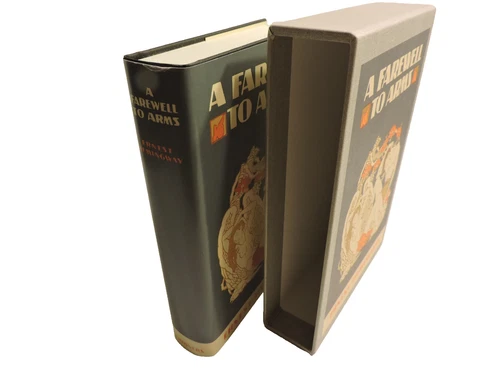 A FAREWELL TO ARMS ERNEST HEMINGWAY FIRST EDITION LIBRARY FEL FACSIMILE SLIPCASE