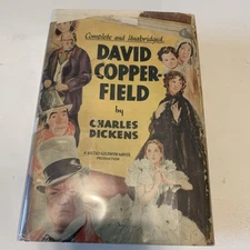David Copperfield: Complete and Unabriged (HARD BACK RED) DJ 1940 Rare