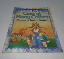 Dolly Parton Coat of Many Colors Scholastic Paperback Illustrated Judith Sutton