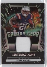 2020 Panini Obsidian Galaxy Gear Electric Etch Green 11/50 Sony Michel #GG4 0s5s