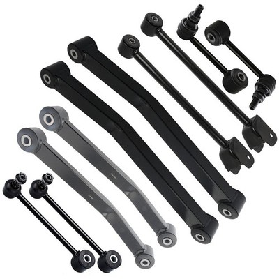 Front Upper & Lower Control Arms Sway Bar End Link For 2018 Jeep Wrangler JK