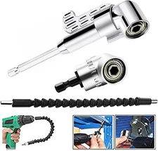 105 Degree Right Angle Driver Angle Extension Power Screwdriver Drill Attachment