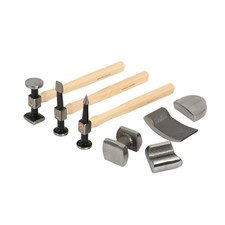 Neilsen 7tlg Karosserie Reparatur Set Panel Ausbeulen Hammer Dolly Set CT2138