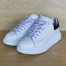 Alexander McQueen sneakers oversize bianco pelle scarpe uomo taglia EU40 US7 UK6