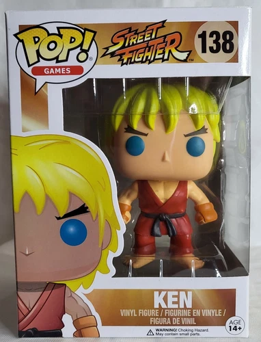 Funko Pop! Vinyl: Street Fighter - Ken #138