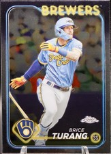 2024 Topps Chrome - Brice Turang - #272 - Brewers
