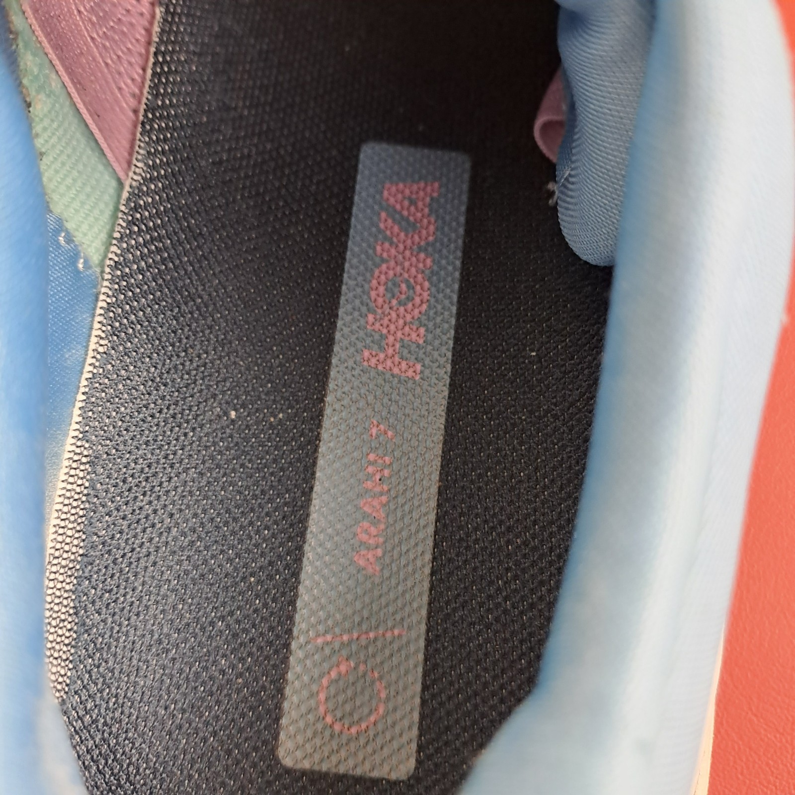 Hoka One One Arahi 7 Running Shoes Womens Size 8B Blue/White Athletic Sneakers thumbnail 14