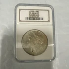 1886 Morgan Silver Dollar $1 Coin 0.9 Fineness MS 65 ANACS Certified