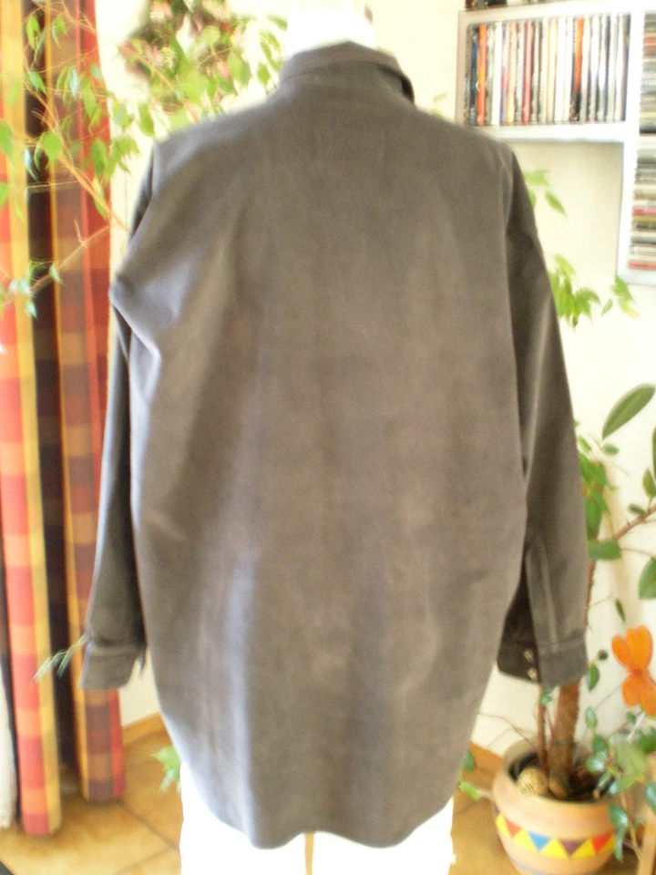 ELEMENTE CLEMENTE Bluse/Blusenjacke im Rundholz Stoffbeutel,Gr.L,groß,Lagenlook  - Bild 4 von 4