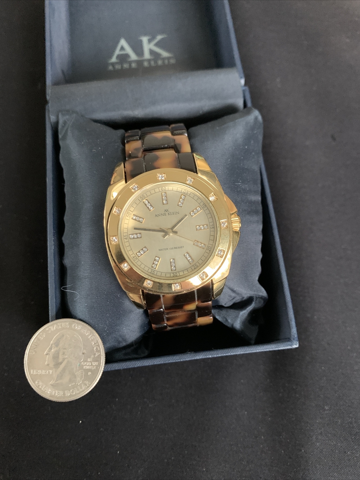 Anne Klein Y121E Women’s Watch Quartz 3ATM Leopar… - image 10