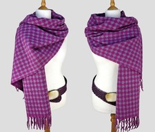 Sciarpa Italy soffice, elegante ed elegante, frange pashmina, coperta reversi...