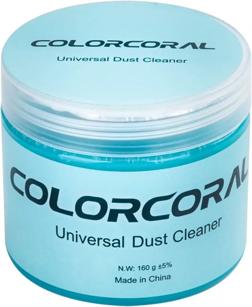 Colorcoral Cleaning Gel Universal Gel Cleaner for Car Vent Keyboard Auto Cleaning Putty Dashboard Dust Remover Putty Auto Duster Cleaning Kit 160g