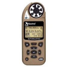 Kestrel 5700 Elite Weather Meter w/Appl'd Ballistics  LiNK Desert Tan 0857ALTAN