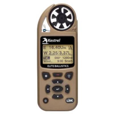 Kestrel 5700 Elite Weather Meter w/Appl'd Ballistics & LiNK Desert Tan 0857ALTAN