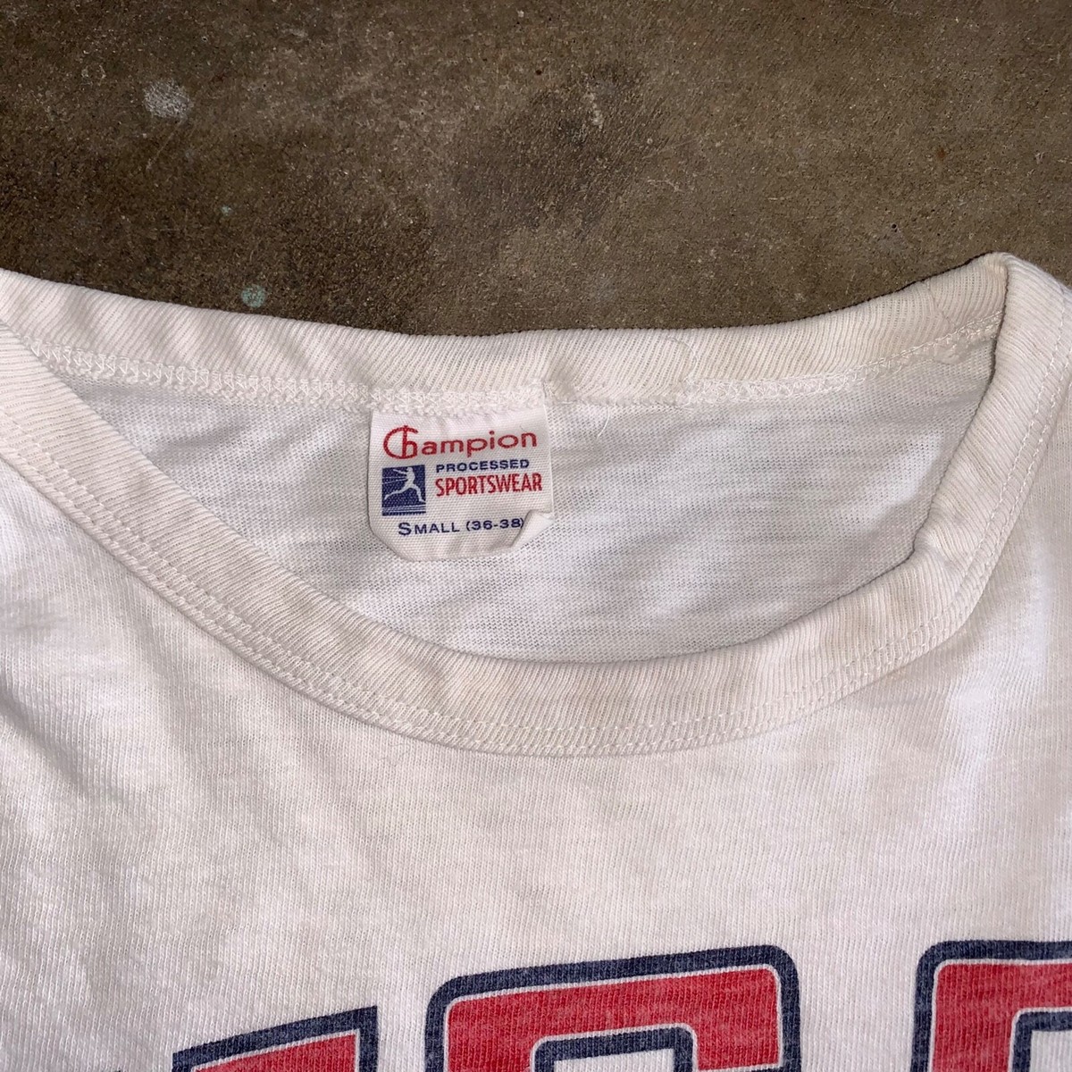 VINTAGE CHAMPION TAG MICKEY MOUSE BASKETBALL T-SHIRT MEN SZ