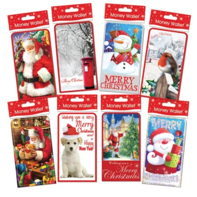 Packs CHRISTMAS EASTER BIRTHDAY Money Wallets Gift Voucher Presents 1,4, 6 CASH