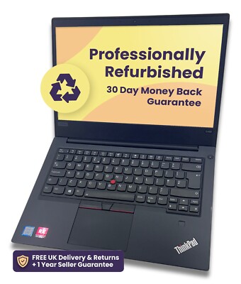 Lenovo ThinkPad E490 Core i5-8265U 8GB Ram 256GB SSD Windows 11