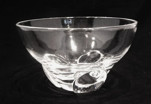 Steuben Glass 6.5" Trefoil Bowl