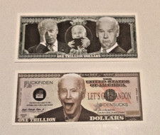 Joe Biden Novelty Money Bills
