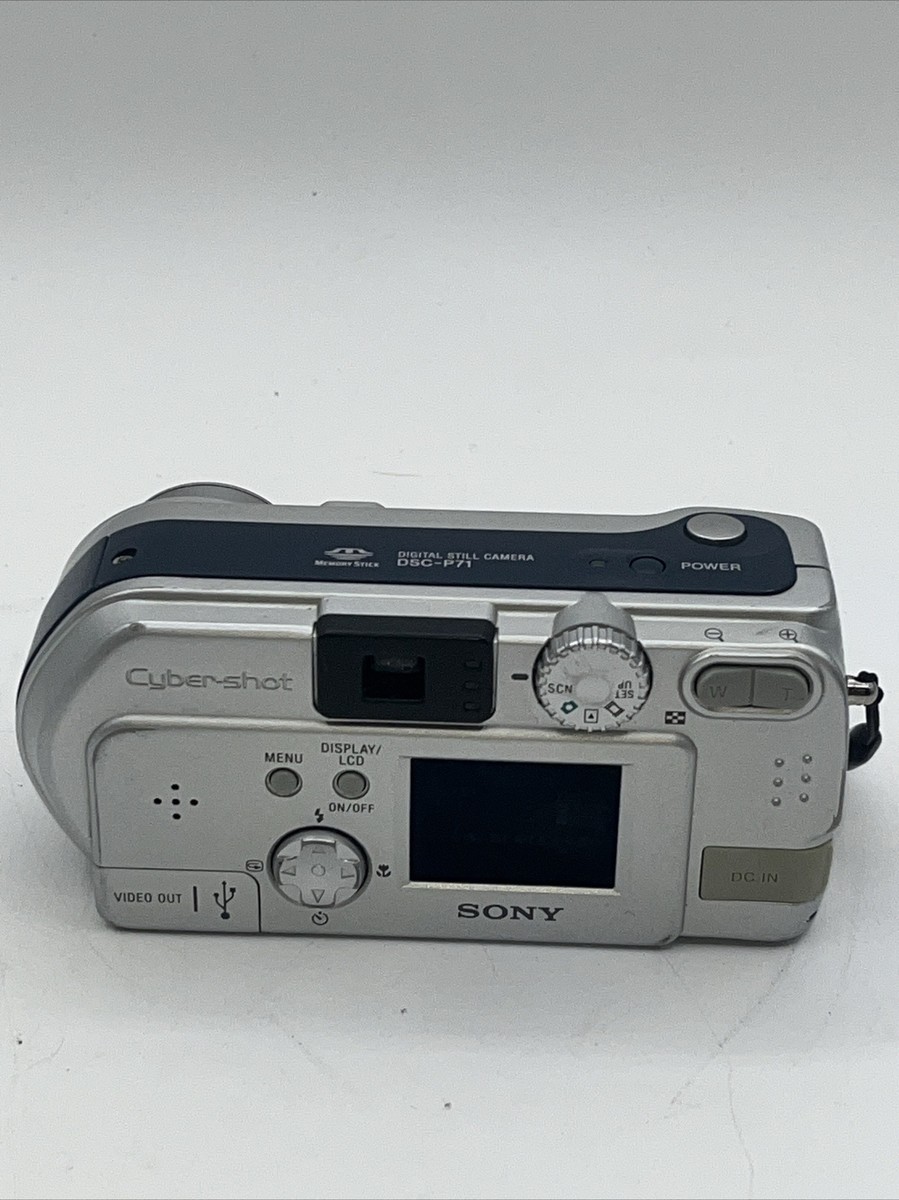 Sony Cyber-shot DSC-P71 3.2 MP Compact Digital Camera Silver