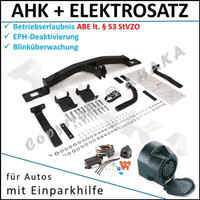 AHK ES13 FüR MB E-Klasse W211 Bj 2002-2009 Eph-Abschaltung Einparkhilfe E-Satz