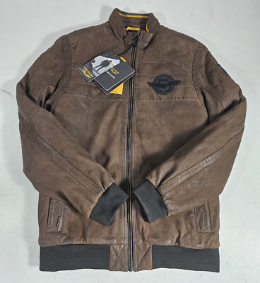 PME Legend Air Bridge Icon Lederjacke PLJ2208177-765 Leather