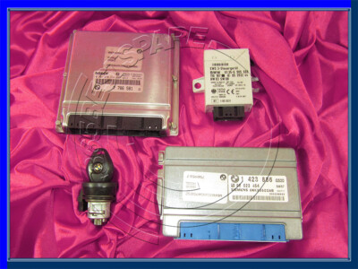 BMW 3 5 7'er E46 E39 E38 3.0d M57 DIESELMOTOR ECU SET DDE EGS EWS SCHLOSS SCHLÜSSEL