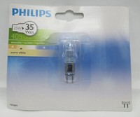 Philips Eco Halogen Stiftsockellampe 25W = 35W GY6.35 12V Klar Halogenlampe