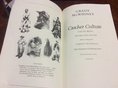Cracker Culture: Celtic Ways in the Old South by Grady McWhiney 1989 Paperback - Picture 7 of 24
