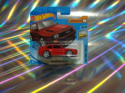 HOT WHEELS ´84 AUDI SPORT QUATTRO 2020 Factory Fresh 10/10 ovp/neu 1:64