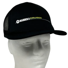 EA Sports Madden Cruiser Trucker Hat Baseball Cap NFL Football Video Gamer Black