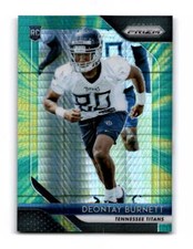 2018 Panini Prizm Prizm Hyper Deontay Burnett  SN275 295