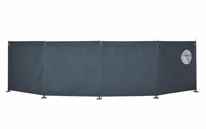 Isabella Windscreen Four Sided Acrylic Framed Windbreak - North