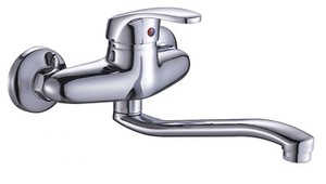 Wandarmatur Spültischarmatur Schwenkauslauf 18cm oder 22cm Standard