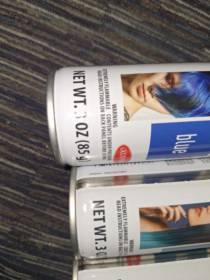 Lote de 5 colores diferentes esterilizados de color de cabello temporal Foto 3 de 4