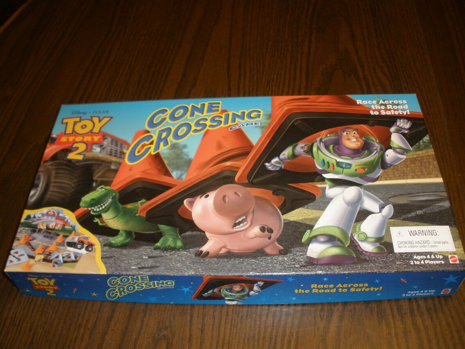 Vintage Toy Story 2: Cone Crossing Game by Mattel - 1999 Edition -  Complete!