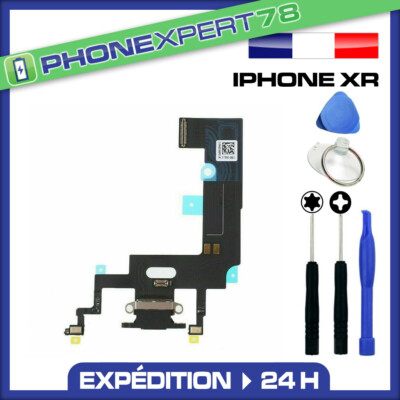 Vitre IPhone XS IPhone X Chargeur Port Dock Connecteur Flex Cinéma Senegal Coque IPhone 15 Antichoc - Foto 6