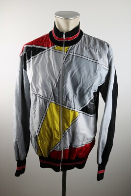 Radsport 80s vintage Bike Rad Fahrrad Jacke XL cycling BV1