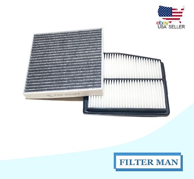 ENGINE & CARBON CABIN AIR FILTER FOR 2021-2024 HYUNDAI Santa Fe & KIA Sorento