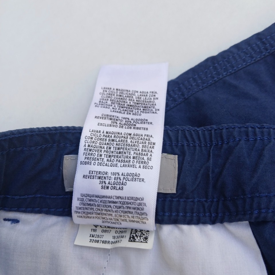 Mens Columbia Sportswear Shorts. Color Blue. Size 40. RN69724 eBay