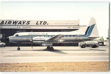 HARRISON AIR, Martin 404 Aviation Card 211 VTG Postcard ME8.