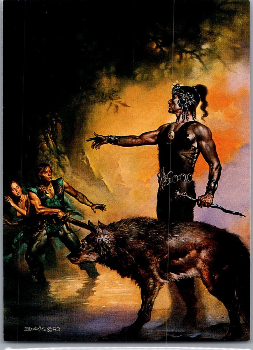 1992 Boris Vallejo Series 2 - #59 Wolf Master | eBay
