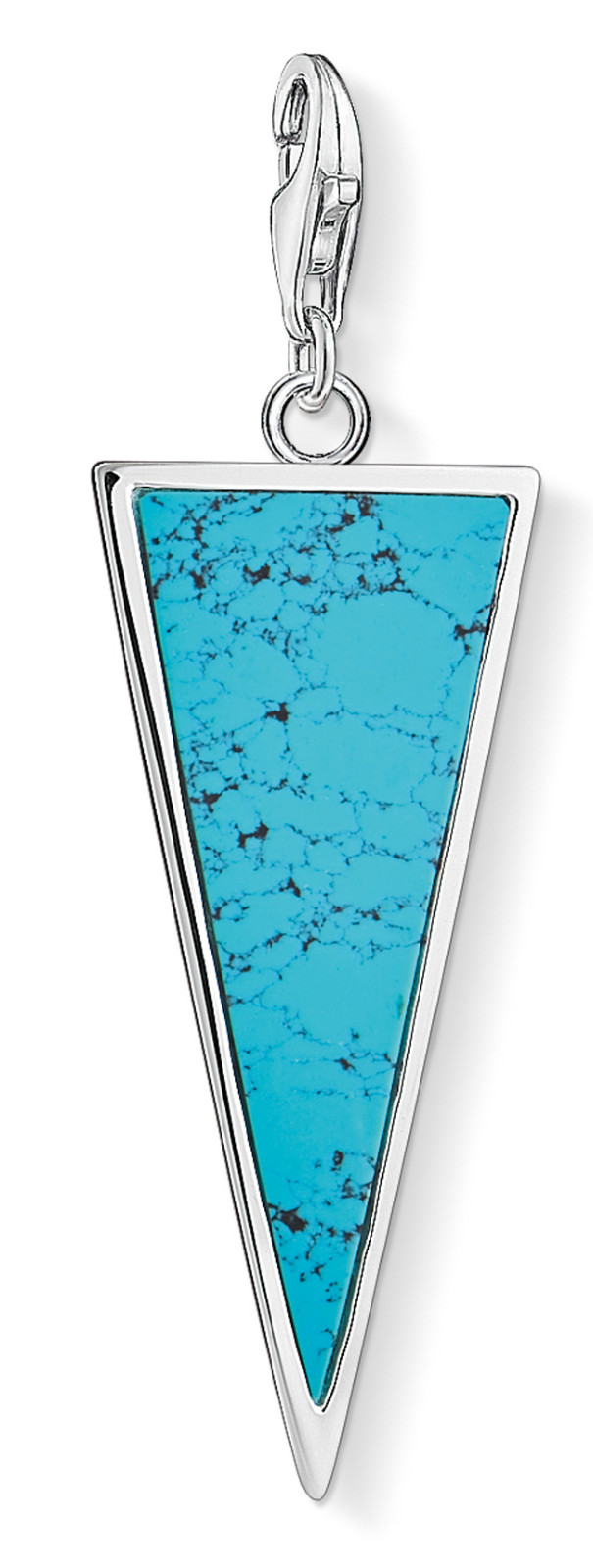 Thomas Sabo Y0024-404-17 Подвеска Анхенгер Дрейек, турецкая, Серебряная, новая, 925 пробы