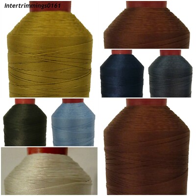 TOP QUALITÄT DURAFIX 100% POLYESTERGARN 15ER, 1000MTR SPULE, VERSCHIEDENE FARBEN