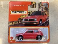 Mattel Honda Cvcc 1976 Red 1:64 HFR90 Matchbox